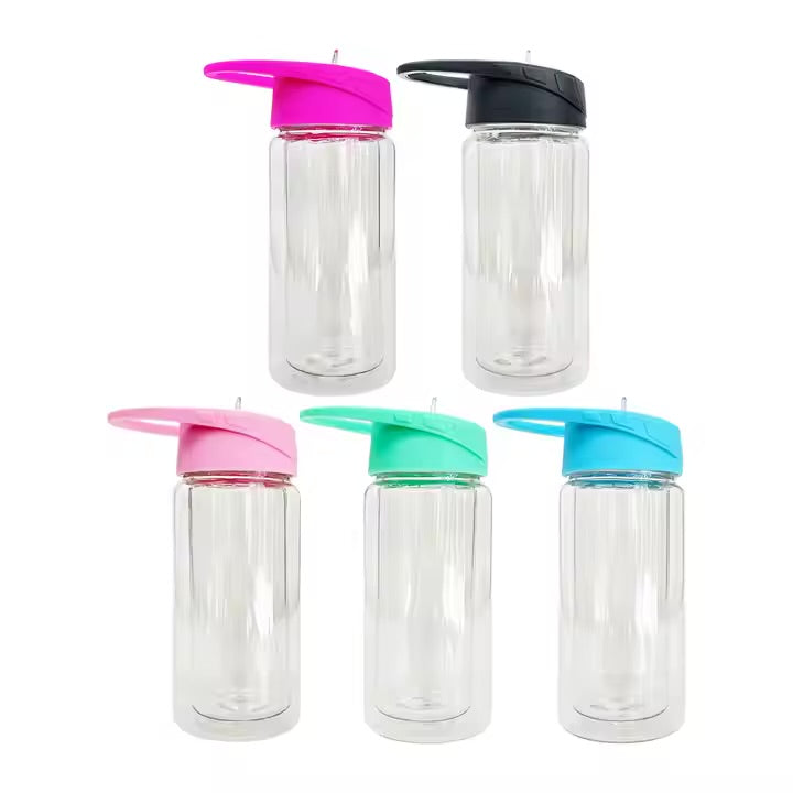 10oz Kids Sports Snow Globe Bottle