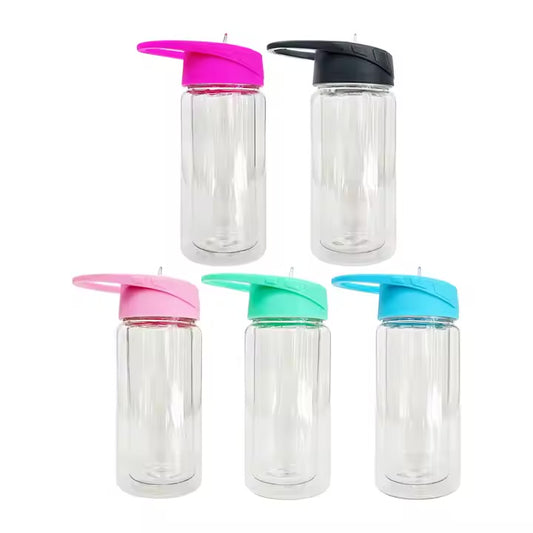 10oz Kids Sports Snow Globe Bottle