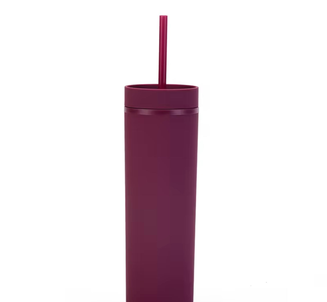 16oz Colored Acrylic Skinny Tumbler