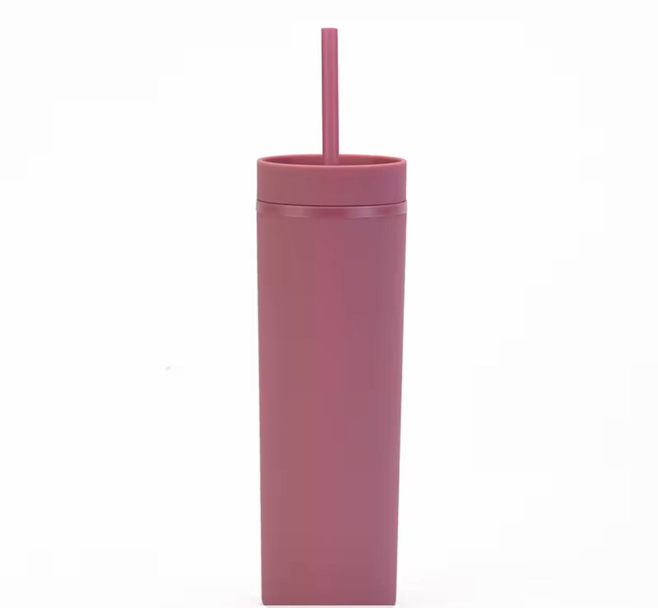 16oz Colored Acrylic Skinny Tumbler